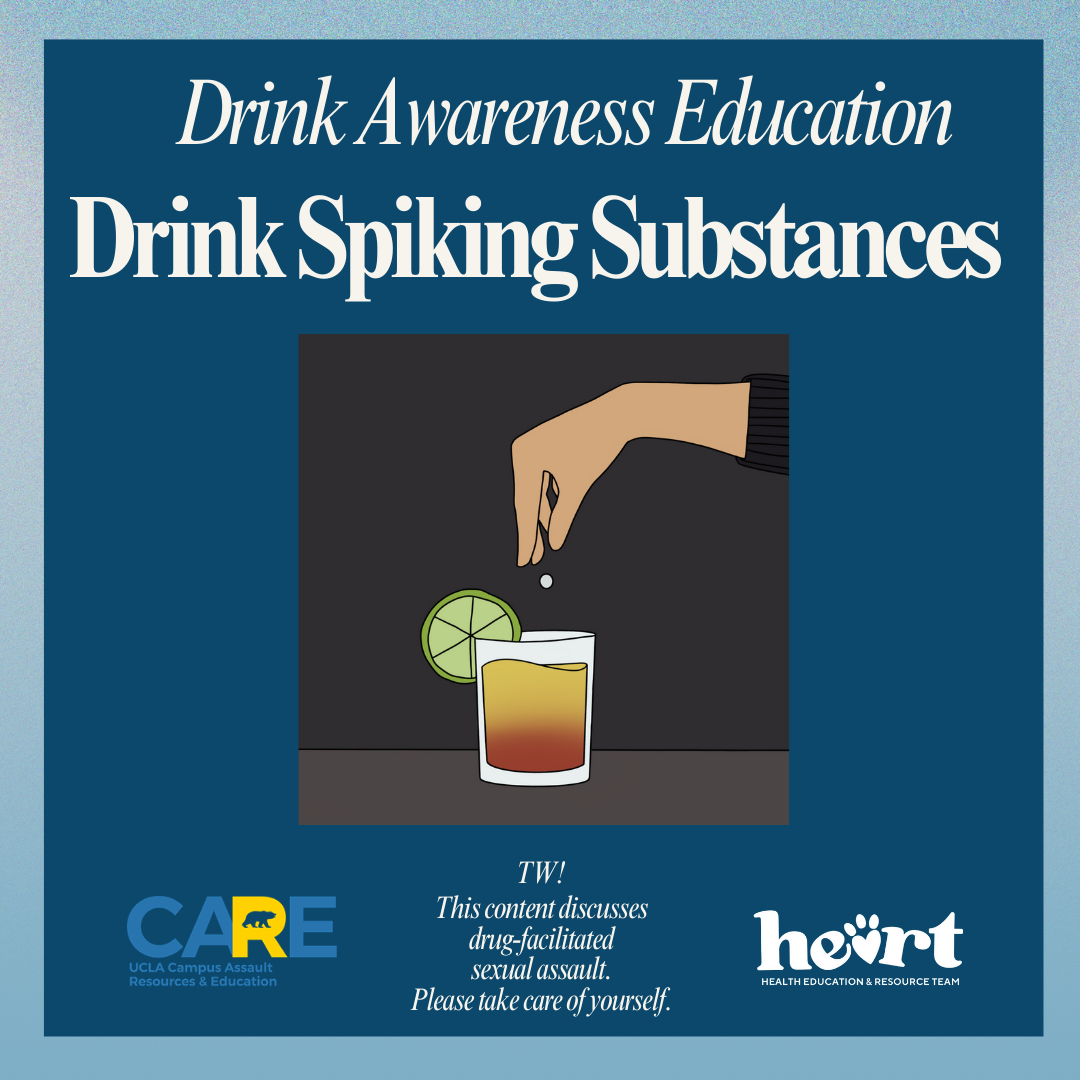 Drink spiking awareness education 1