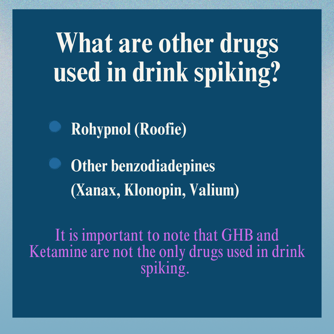 Drink spiking awareness education 8